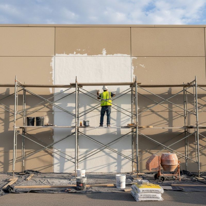 Synthetic Stucco Repair