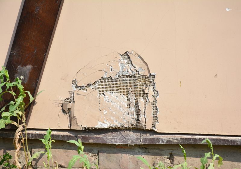 Synthetic Stucco Repair